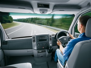 Interior of Van